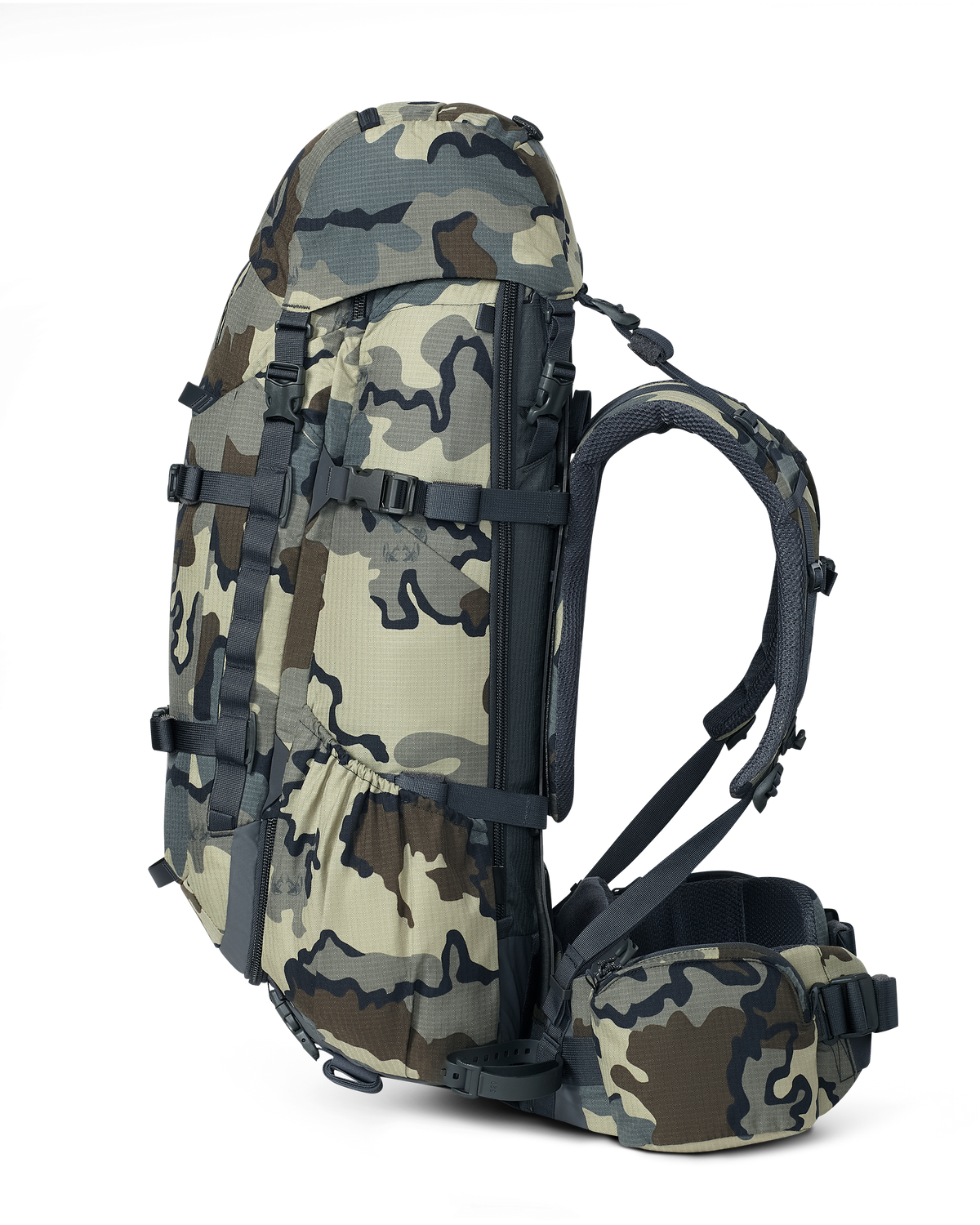Right side view of ICON 6 4500 Pack in Vias Camouflage