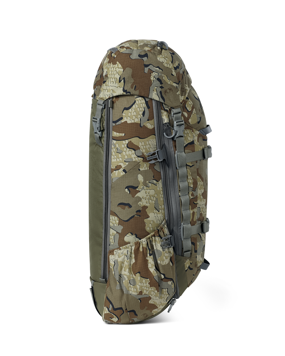 Left side view of ICON 6 4500 Bag Only in Valo Camouflage