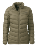 Front of Women's Super Down LT Jacket in Khaki