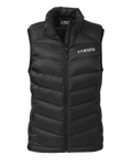 Front of Women's Super Down LT Vest in Black