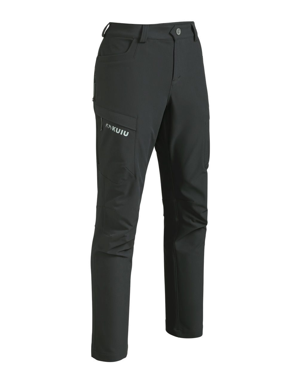 Front of Women's Attack Pant in Dark Gunmetal Grey