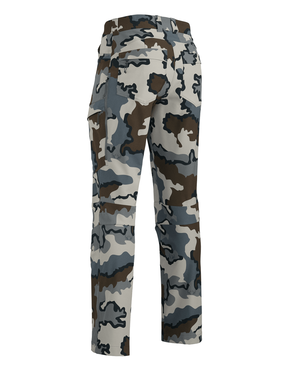Back of Women's Attack Pant in Vias Camouflage