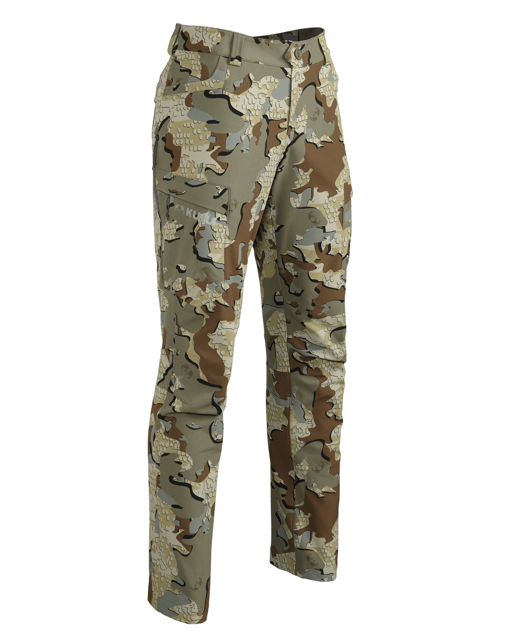 Front of Women's Attack Pant in Valo Camouflage