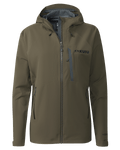 Front of Women's Chugach Rain Jacket in Ash
