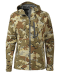Front of Women's TR Rain Jacket in Valo Camouflage