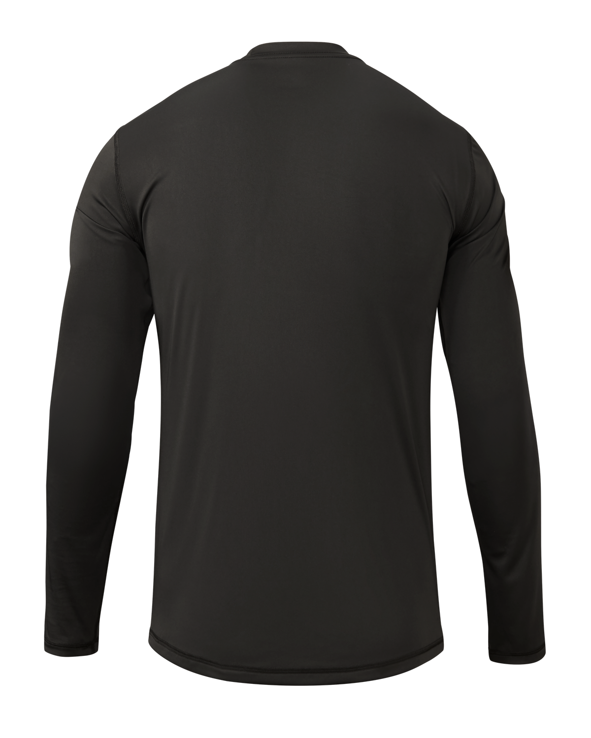 Back of Velocity LS Crew in Asphalt Grey