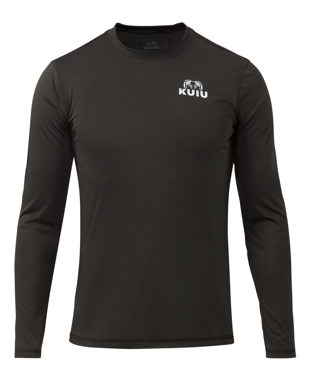 Front of Velocity LS Crew in Asphalt Grey