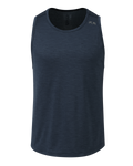 Front of EnduroMesh Tank in Midnight Blue Heather