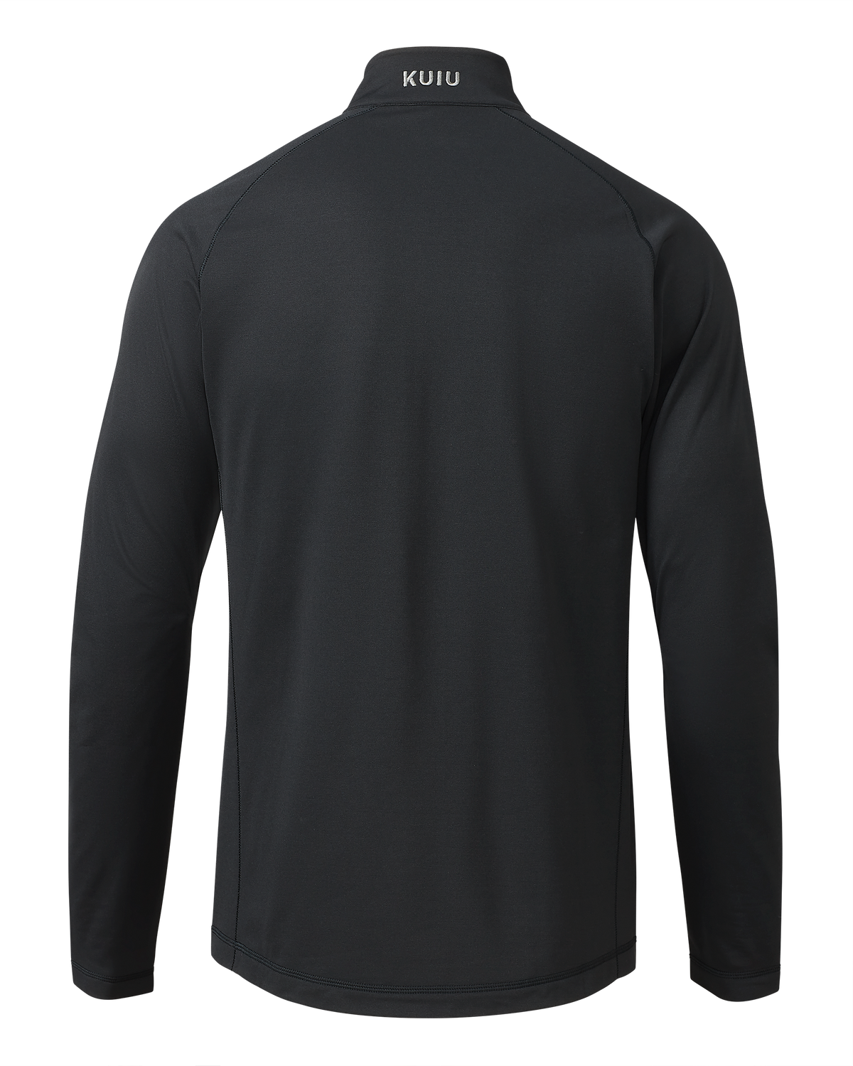 Back of TrailTrainer Fleece Zip-T in Black