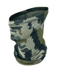 Front of Gila Neck Gaiter in Verde Camouflage