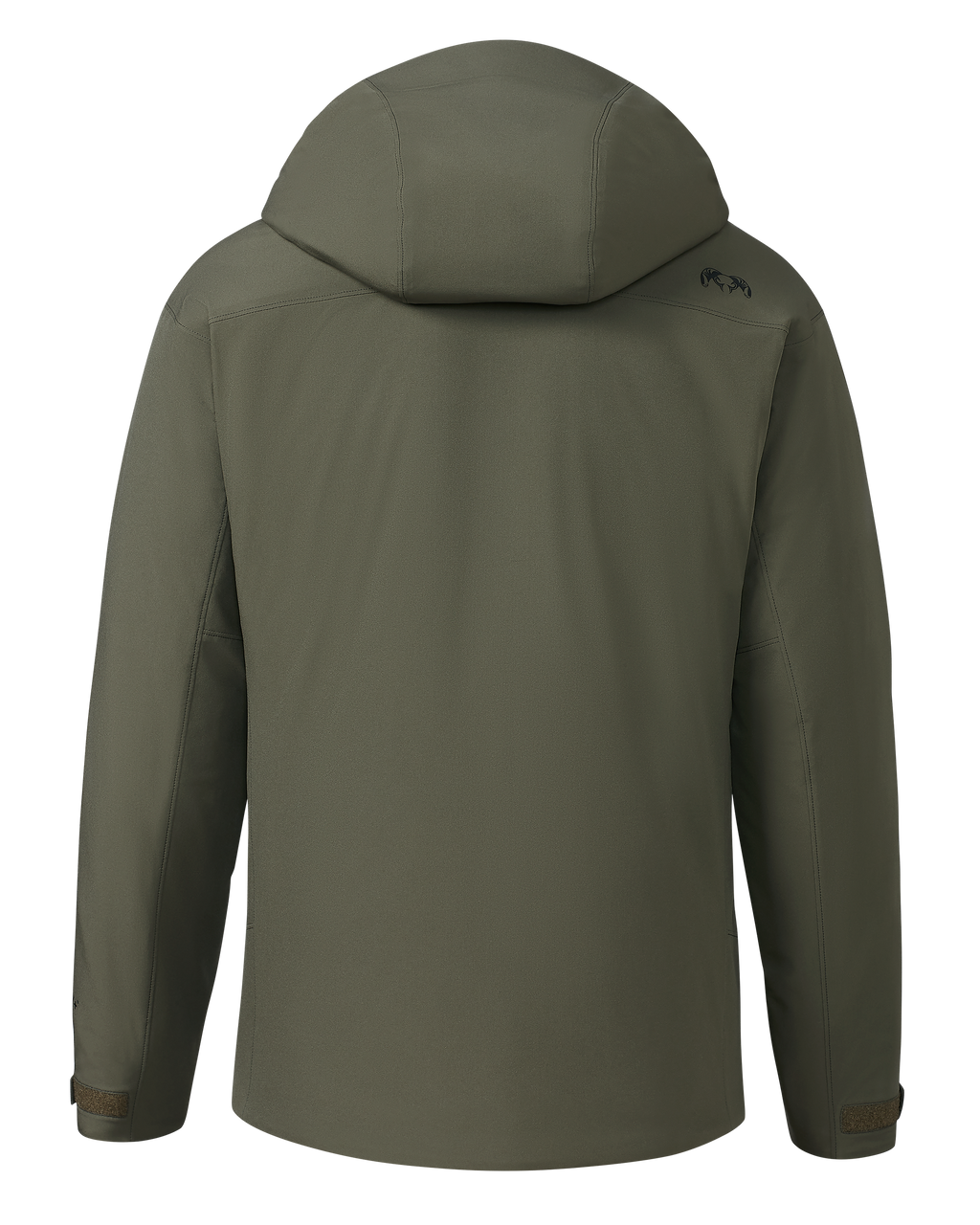 Back of Mountain PRO Hooded Jacket in Ash Brown