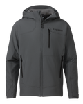 Front of Mountain PRO Hooded Jacket in Gunmetal Grey