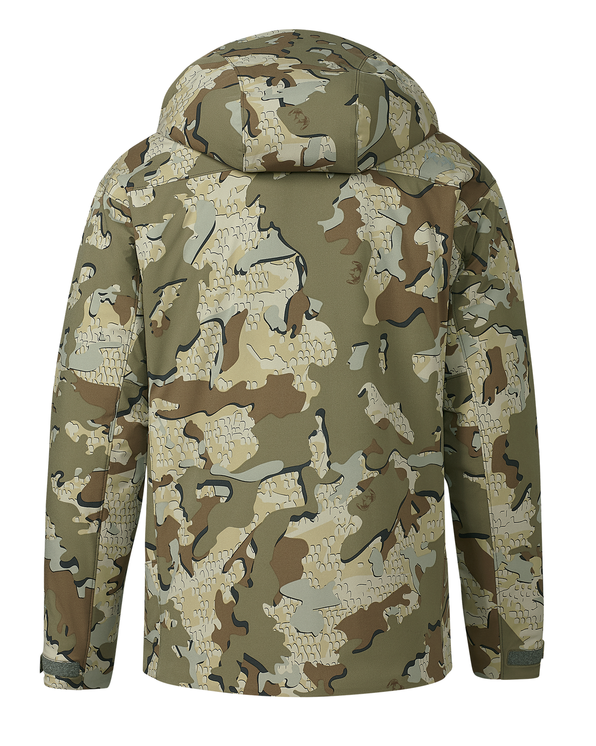 Back of Mountain PRO Hooded Jacket in Valo Camouflage