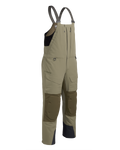 Front of Paragon Storm Shell Bib in Arctic Shadow Khaki