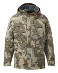 Front of Paragon Storm Shell Parka in Valo Camouflage