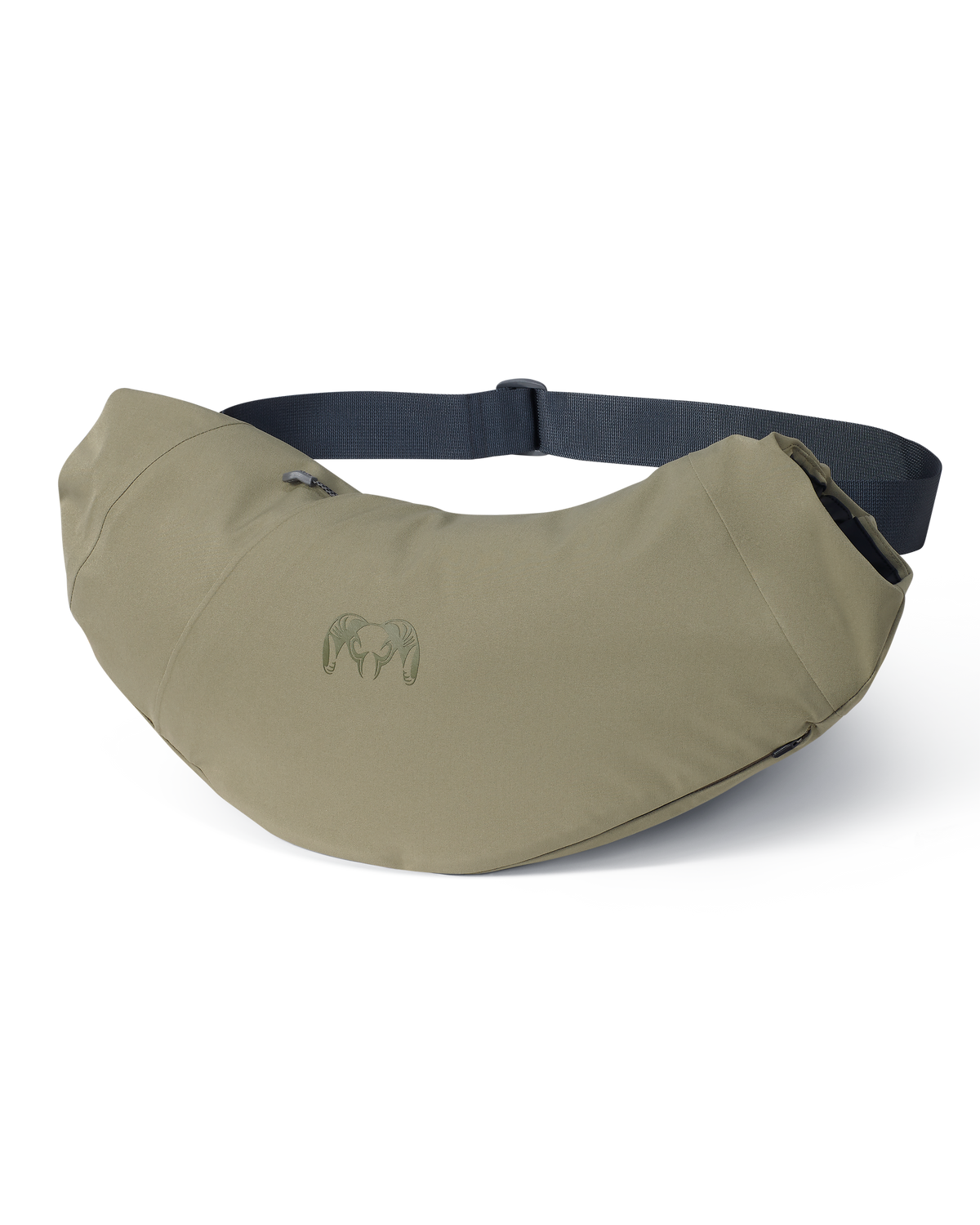Front of Paragon Storm Shell Hand Muff in Arctic Shadow Khaki