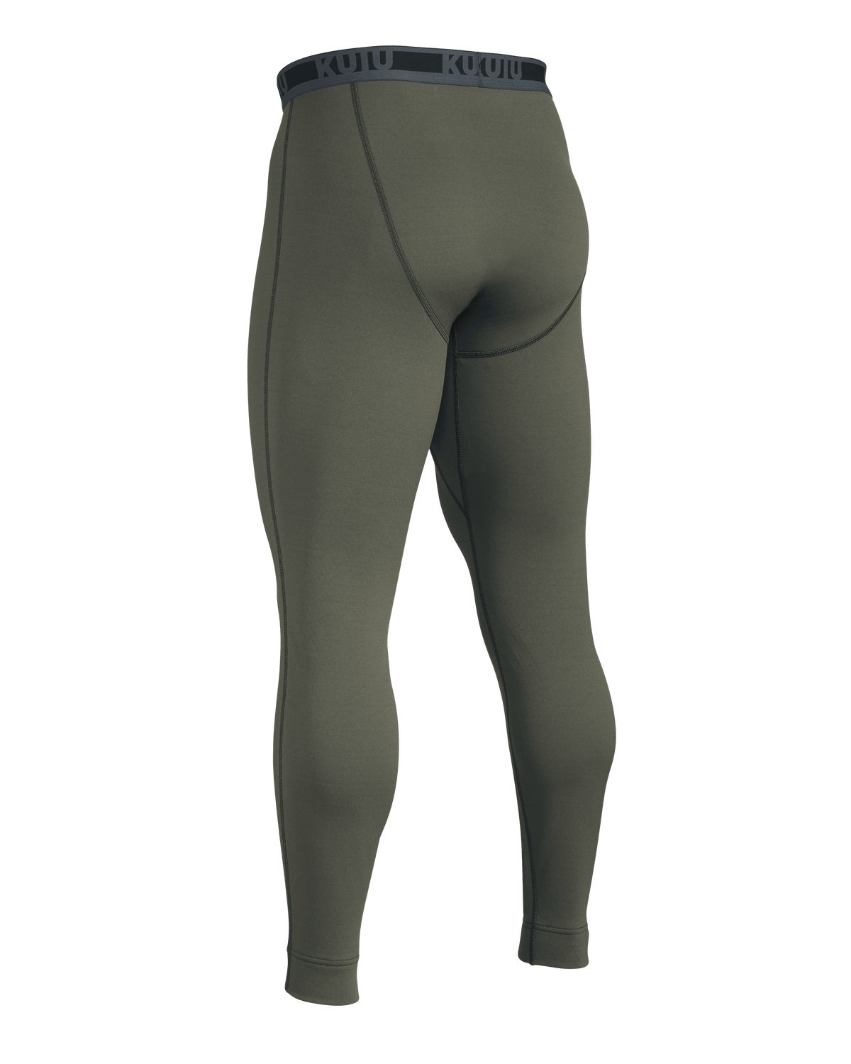 Back of Encounter 200 Fleece Bottom in Ash