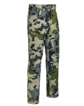 Front of Kutana Hybrid Pant in Verde Camouflage